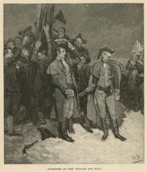 Übergabe von Fort William und Mary
